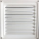 Миниатюра изображения товара Решетка вентиляционная Ventale Оцинкованная штампованная из стали 0.7мм (350x175, белый)