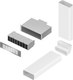 Миниатюра изображения товара Комплект воздуховода Maunfeld MIDS834 + фильтр CF314MW
