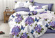 Миниатюра изображения товара Комплект постельного белья Luxsonia Гортензии Евро / Ви23-0304/220
