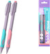 Миниатюра изображения товара Набор шариковых ручек Erich Krause ErgoLine Kids Stick&Grip Pastel / 62040 (2шт, синий)