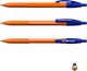 Миниатюра изображения товара Набор шариковых ручек Erich Krause R-301 Matic Orange / 56613 (8шт, синий)