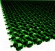 Миниатюра изображения товара Коврик грязезащитный No Brand Пила 102x600 10мм (зеленый)