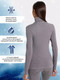 Миниатюра изображения товара Термокофта Mark Formelle 602331 (р.164/170-104-110, серый меланж 4306-А)