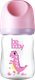 Миниатюра изображения товара Бутылочка для кормления Be Baby Антиколиковая / R-01B/150 (150мл, розовый)