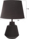Миниатюра изображения товара Прикроватная лампа Risalux Лили 10689388 (черный)