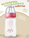 Миниатюра изображения товара Бутылочка для кормления Be Baby Антиколиковая / R-06B/125 (125мл, розовый)