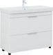 Миниатюра изображения товара Тумба под умывальник Aquanet Ирис New 100 / 339257 (белый глянцевый)