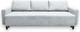 Миниатюра изображения товара Диван Домовой Юни 3-Ш (Santos Light Grey)