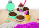Миниатюра изображения товара Набор для лепки Spin Master Kinetic Sand. Магазин мороженого / 43820