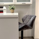 Миниатюра изображения товара Стул AksHome Berlin (темно-серый велюр HCJ-40/черный)