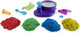 Миниатюра изображения товара Кинетический песок Spin Master Kinetic Sand. Цветной вихрь / 43707