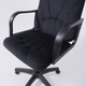 Миниатюра изображения товара Кресло офисное AksHome Менеджер 01 (Seven 035/велюр черный)