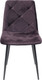Миниатюра изображения товара Стул AksHome Gill (сливовый велюр/черный)