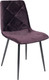Миниатюра изображения товара Стул AksHome Gill (сливовый велюр/черный)