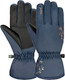 Миниатюра изображения товара Перчатки лыжные Reusch Ice Flower / 6431153-4470 (р.6, Dress Blue/Gold)