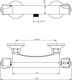 Миниатюра изображения товара Смеситель Gross Aqua Thermofix Basiс 5980116C