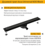 Миниатюра изображения товара Трап для душа Axus Universal tdu600b