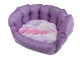 Миниатюра изображения товара Лежанка для животных Happy Friends Ракушка Амелия - Амарант / stm 742