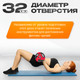Миниатюра изображения товара Набор дисков для штанги Sundays Fitness IR91041 (2х1.25кг)
