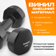 Миниатюра изображения товара Набор гантелей Sundays Fitness IR92005 (2x5кг, черный)
