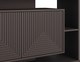 Миниатюра изображения товара Тумба Involux Неаполь 227T111 (графит/черный матовый с фрезеровкой)