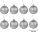 Миниатюра изображения товара Набор шаров новогодних Золотая сказка 592161 (24шт, серебристый)