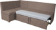 Миниатюра изображения товара Уголок кухонный мягкий Аквилон Дюпон СМ (парма 10 коричневый)