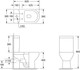 Миниатюра изображения товара Унитаз напольный Lauter W224 с жестким сиденьем Soft Close / 2110224 (горизонтальный выпуск)