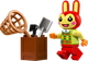 Миниатюра изображения товара Конструктор Lego Animal Crossing Bunnie's Outdoor Activities 77047