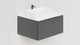 Миниатюра изображения товара Тумба под умывальник Salini Touch V 60 / T600V1A (антрацит)