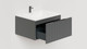 Миниатюра изображения товара Тумба под умывальник Salini Touch V 60 / T600V1A (антрацит)