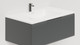 Миниатюра изображения товара Тумба под умывальник Salini Touch Н 80 / T800H1A (антрацит)