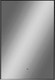 Миниатюра изображения товара Зеркало Континент Amer Black Led 50x70