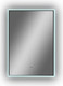 Миниатюра изображения товара Зеркало Континент Amer Black Led 50x70
