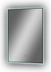 Миниатюра изображения товара Зеркало Континент Amer Black Led 60x100