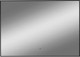 Миниатюра изображения товара Зеркало Континент Amer Black Led 100x70
