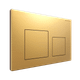 Миниатюра изображения товара Кнопка для инсталляции Terminus Classic Квадрат 82K24x16G (брашированное золото)