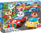 Миниатюра изображения товара Развивающая игра Puzzle Time Макси. Забавные машинки / 9178220 (30эл)