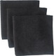 Миниатюра изображения товара Набор салфеток хозяйственных Leonord 106796 (3шт, черный)