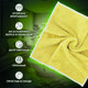 Миниатюра изображения товара Набор салфеток хозяйственных Laima Home. Overlock Multi Colour Pack 3 / 608221 (3шт)