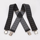 Миниатюра изображения товара Подтяжки No Brand 351-5122-GBK (серый/черный)