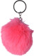 Миниатюра изображения товара Брелок Sima-Land Пушистик на кольце. Фламинго. Прекрасное рядом! / 10686525