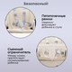 Миниатюра изображения товара Стульчик для кормления Bubago Pablo / BG 139-3 (белый)