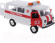 Миниатюра изображения товара Автомобиль игрушечный Технопарк Скорая помощь УАЗ 452 / CT12-427-1