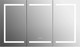 Миниатюра изображения товара Шкаф с зеркалом для ванной Aquatek AQ7124-MLC