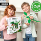 Миниатюра изображения товара Конструктор QBRIX Kids. Много кубиков. Эра динозавров 32000