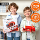 Миниатюра изображения товара Конструктор QBRIX Kids. Много кубиков. Пожарная станция 32008