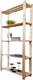 Миниатюра изображения товара Стеллаж Четыре Солнца S-818 (натуральный)