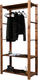 Миниатюра изображения товара Стойка для одежды Четыре Солнца S-825/1 (коричневый)