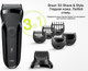 Миниатюра изображения товара Электробритва Braun Series 3 300BT Shave & Style (черный)